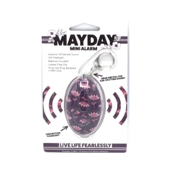Mayday Mini Alarm Flashlight Keychain - Picture 8 of 9